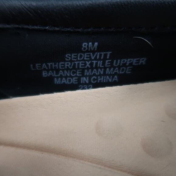 Easy Spirit Shoes Womens 8 Loafers Slip On Leather Black Comfort Walking Classic - Picture 12 of 13